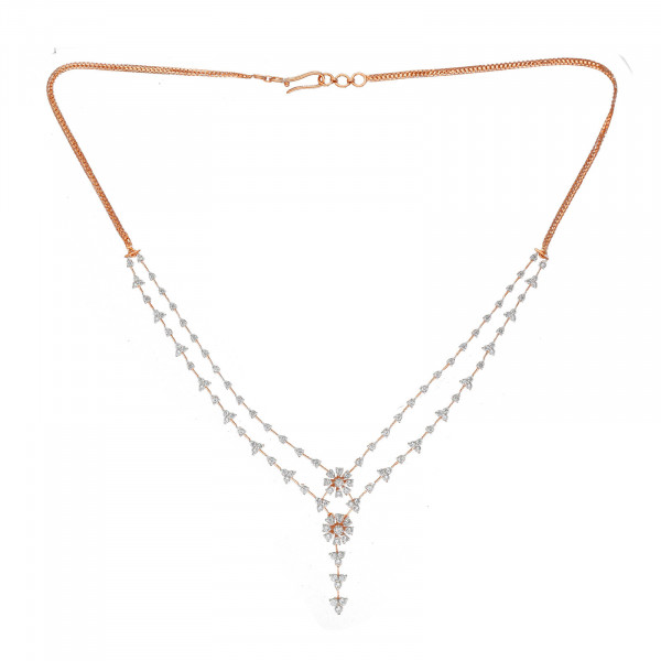 Mystical Radiance Diamond Necklace Set