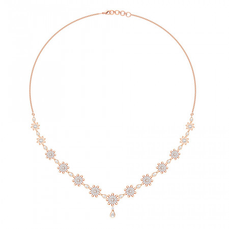 Glowing Allure Diamond Necklace Set