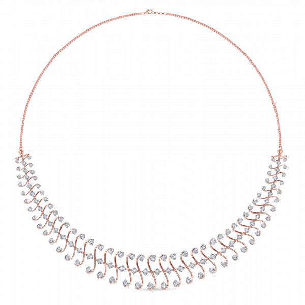 Elysian Glow Diamond Necklace Set