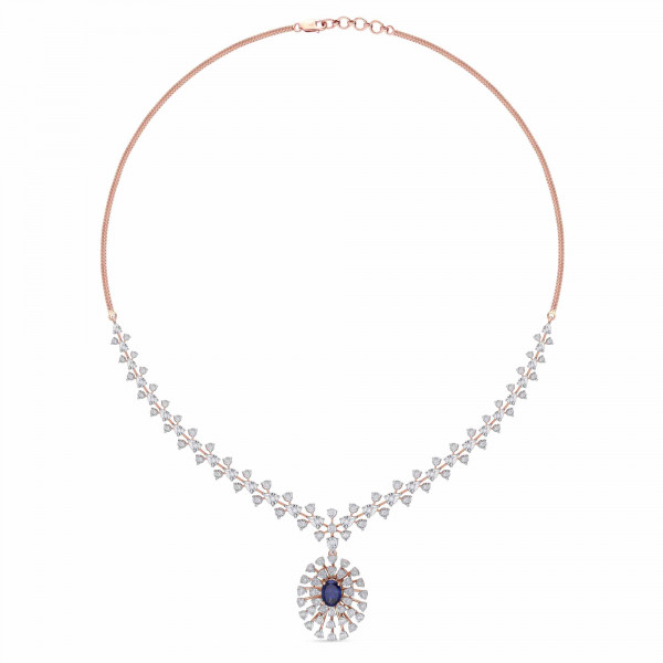 Infinite Aura Diamond Necklace Set