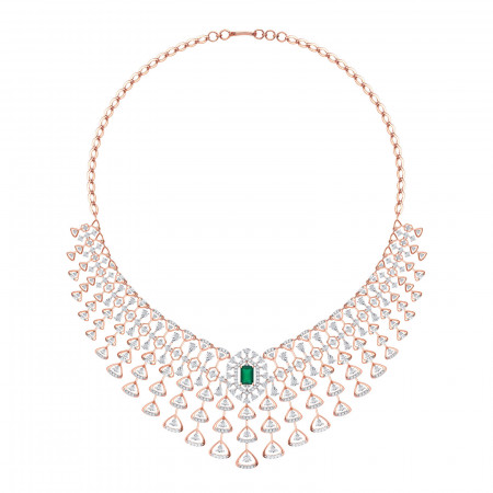 Opalescent Dream Diamond Necklace Set