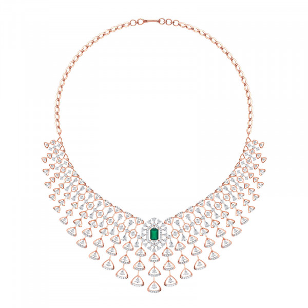 Opalescent Dream Diamond Necklace Set