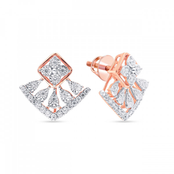 Enchanted Glimmer Diamond Earrings