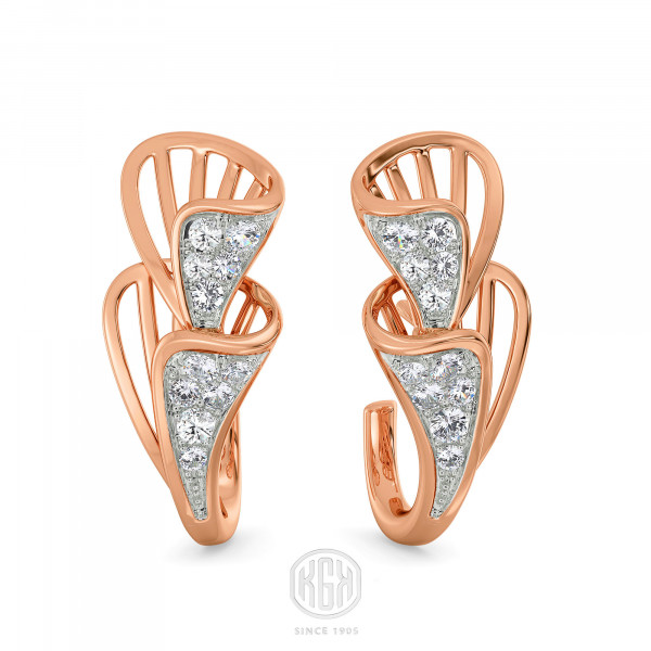 Serene Radiance Diamond Earring