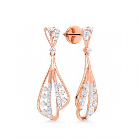 Radiant Harmony Diamond Earring