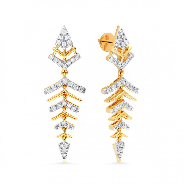 Twinkling Mirage Diamond Earrings