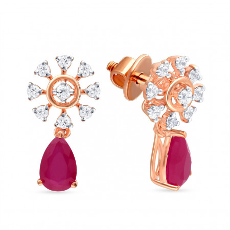 Lustrous Serenade Diamond Earring