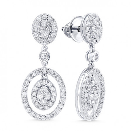 Luminous Tide Diamond Earrings