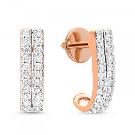 Eclipse Radiance Diamond Earrings