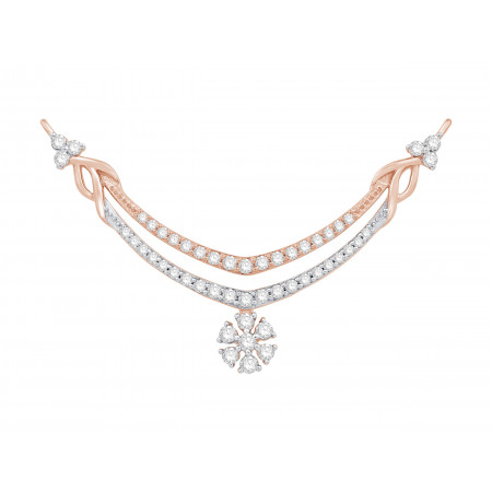 Heritage & Glamour Diamond Tanmaniya Mangalsutra