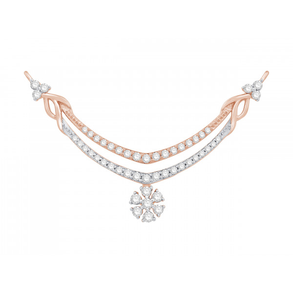 Heritage & Glamour Diamond Tanmaniya Mangalsutra