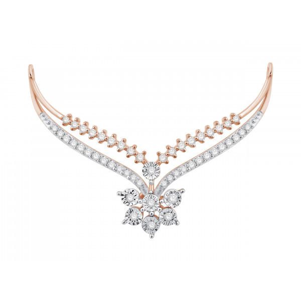 Opulent Affection Diamond Tanmaniya Mangalsutra