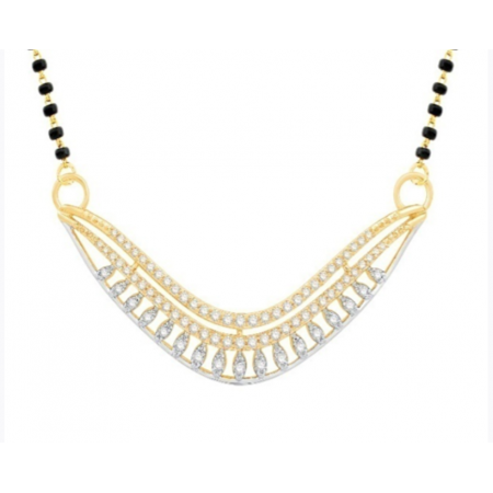 Timeless Romance Diamond Tanmaniya Mangalsutra