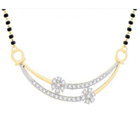 Radiant Affinity Diamond Tanmaniya Mangalsutra