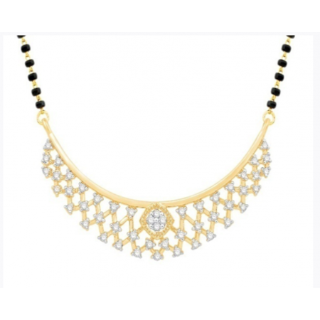 Opalescent Dreams Diamond Tanmaniya Mangalsutra