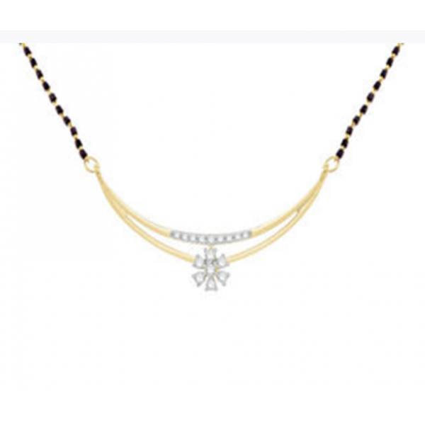 Infinite Love Diamond Tanmaniya Mangalsutra