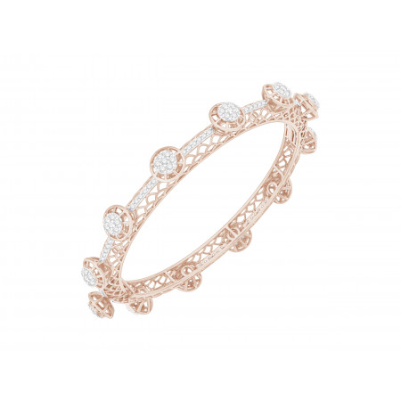 Enchanted Reflection Magic of Diamond Bangle