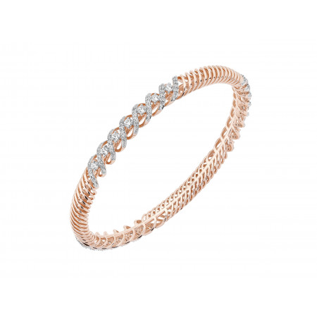 Dazzle in Motion Dynamic Diamond Bangle