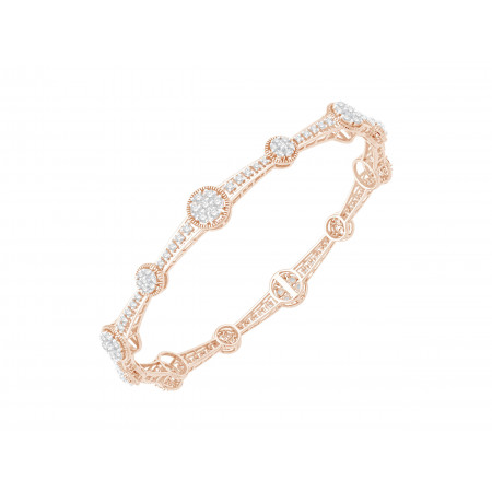 Aurora Elegance Diamond Bangle