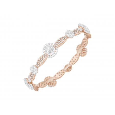 Ethereal Allure Diamond Bangle