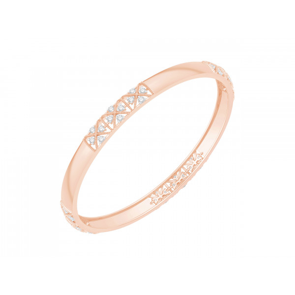 Enchanting Embrace Diamond Bangle