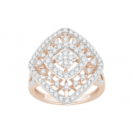 Whispering Flora Diamond Ring