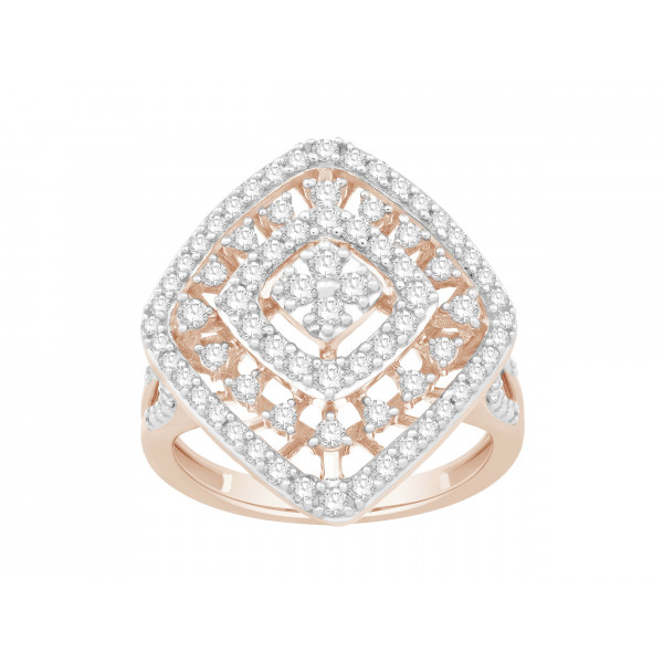 Whispering Flora Diamond Ring