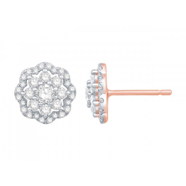 Glimmering Grace Diamond Earring