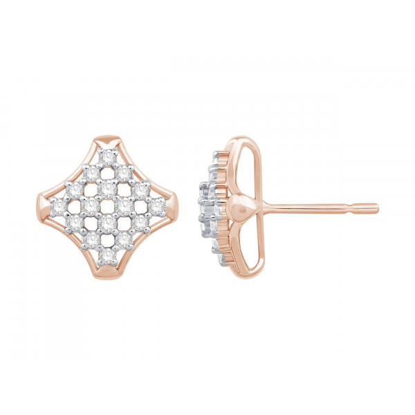 Ethereal Sparkle Diamond Earring