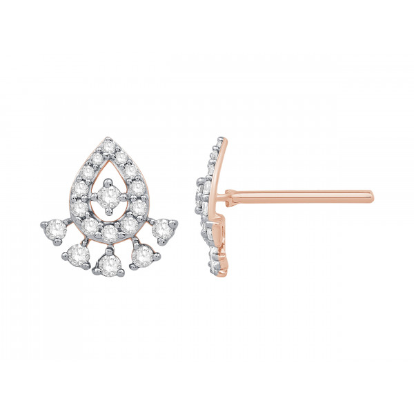 Kaleidoscope Glam Diamond Earring