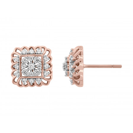 Illuminated Pathways Diamond Earring