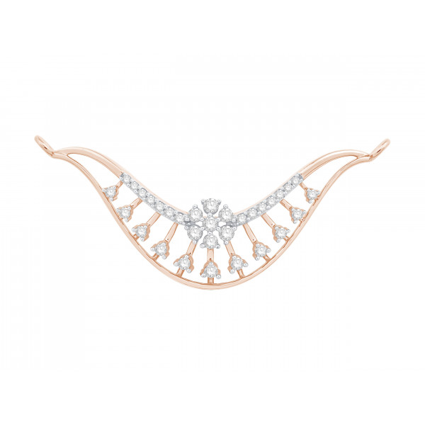 Celestial Embrace Diamond Tanmaniya Mangalsutra