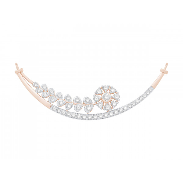 Whispers of Elegance Diamond Tanmaniya Mangalsutra