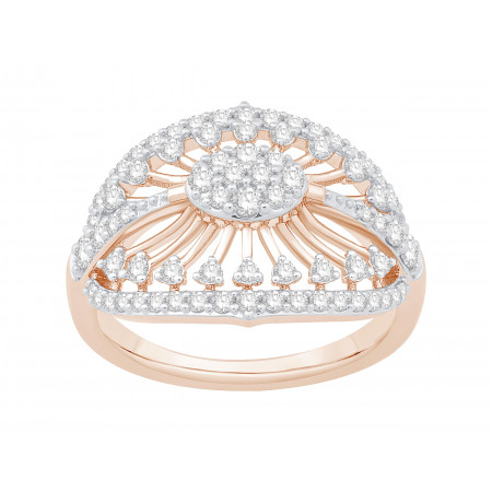 Mystique of Diamonds Enchanting Ring