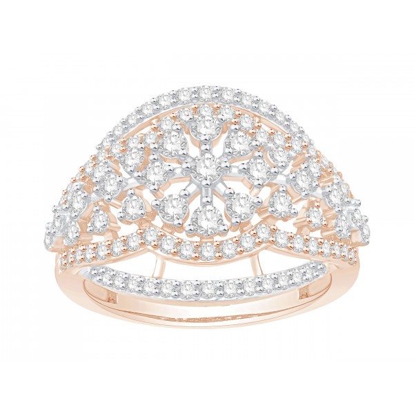 Celestial Embrace Ethereal Diamond Ring