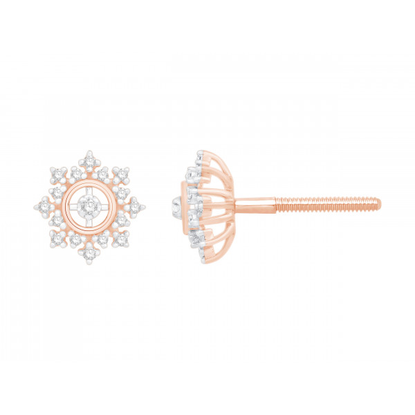 Petal Perfection Diamond Earring