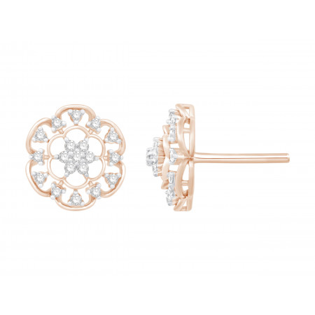 Gilded Essence Diamond Earring