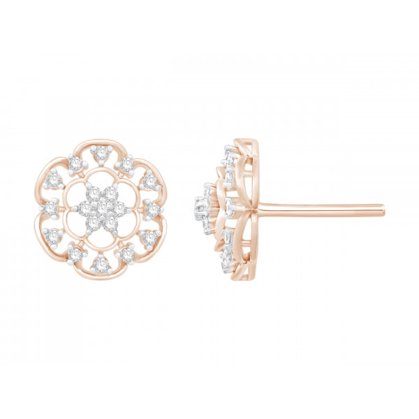 Gilded Essence Diamond Earring