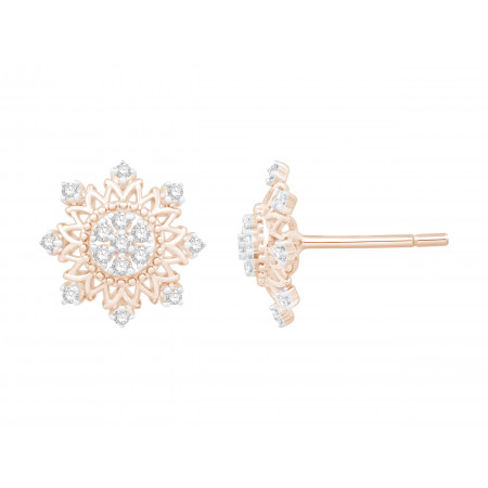 Aurora Stars Diamond Earring