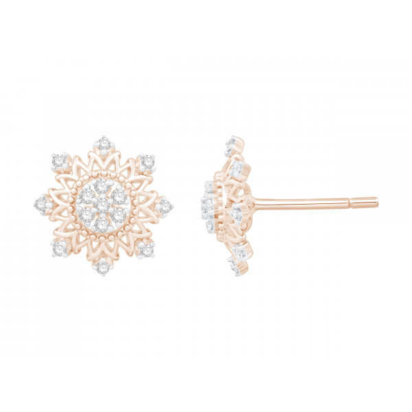 Aurora Stars Diamond Earring