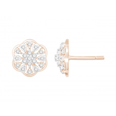 Whispering Diamond Earring