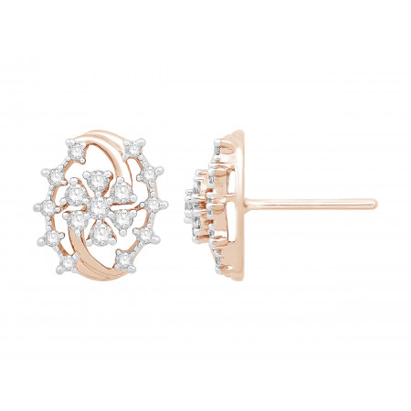 Stellar Radiance Diamond Earrring