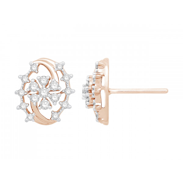 Stellar Radiance Diamond Earrring