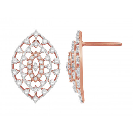 Sparkle Symphony  Diamond Earring