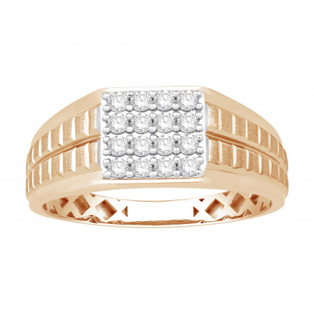 Solitude of Light  Diamond Ring