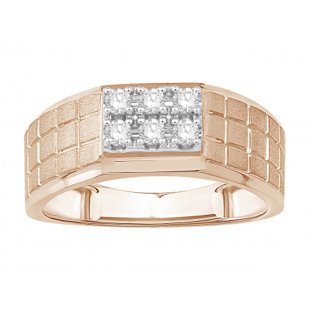 Gleaming Apex  Diamond Ring