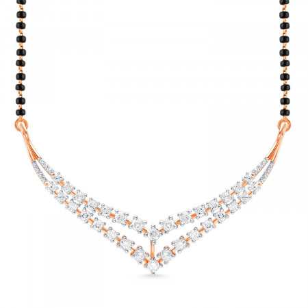 Sparkling Vows Diamond Mangalsutra