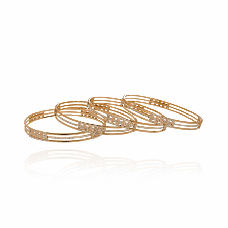 Golden Whisper Gold Bangles