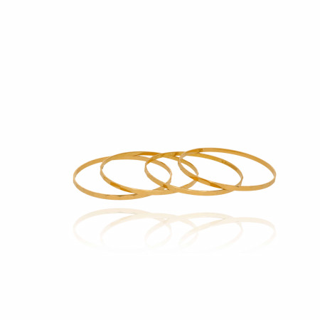 Serene Allure Gold Bangles