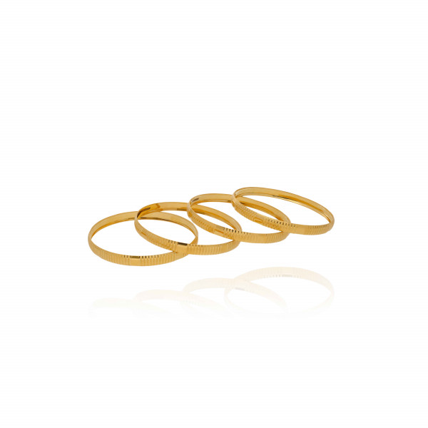 Graceful Everyday Gold Bangles